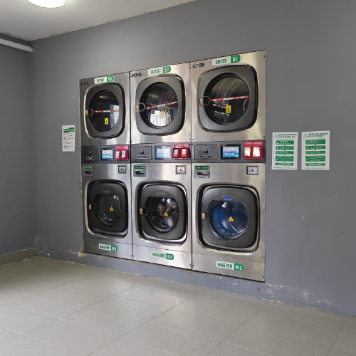 University laundromat at Universiti Putra Malaysia – KTAG Block Lelaki.